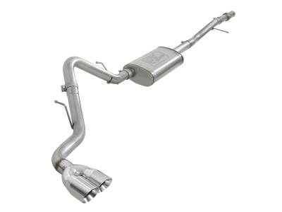 aFe Power - aFe Power Vulcan 3" Cat-Back Stainless Steel Exhaust Kit 49-34106-P