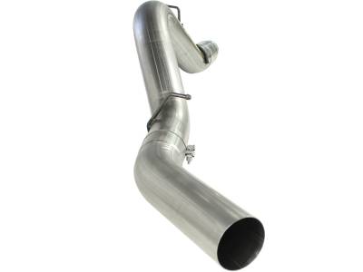 aFe Power - aFe Power Large Bore-HD 5" Filter-Back Stainless Steel Exhaust Kit 49-44041