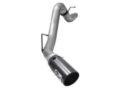 aFe Power - aFe Power Large Bore-HD 3.5" Filter-Back Stainless Exhaust Kit 49-44064-B