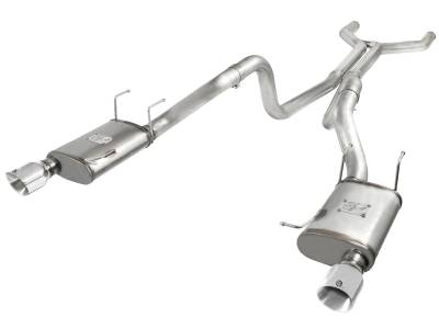 aFe Power - aFe Power MACH Force-XP 3" Cat-Back Stainless Steel Exhaust Kit 49-43049-P
