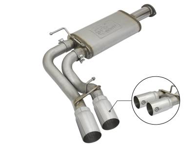 aFe Power - aFe Power Rebel 3" Cat-Back Stainless Steel Exhaust Kit 49-46032-P