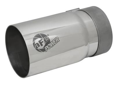 aFe Power - aFe Power 3.5" IN/4" OUT Bolt-On Polished Stainless Exhaust Tip 49T35404-P07