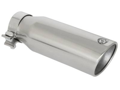 aFe Power - aFe Power 3" IN/4" OUT Bolt-On Polished Stainless Exhaust Tip 49T30404-P121