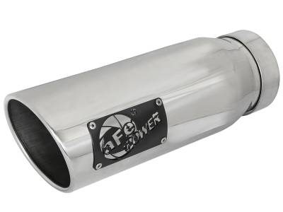 aFe Power - aFe Power 4" IN/5" OUT Bolt-On Polished Stainless Exhaust Tip 49T40502-P12