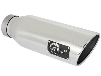 aFe Power - aFe Power 4" IN/6" OUT Bolt-On Polished Stainless Exhaust Tip 49T40601-P18