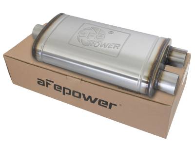 aFe Power - aFe Power MACH Force-XP 3" Center/Dual Stainless Steel Muffler 49M00015