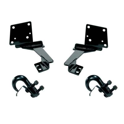 Rugged Ridge - Rugged Ridge 11236.06 Heavy Duty Tow Hooks for Jeep Grand Cherokee ZJ