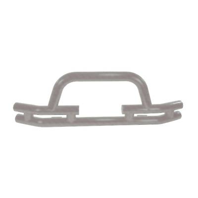 Rugged Ridge - Rugged Ridge 11562.03 3" Tube Front Winch Bumper Titanium for CJ Wrangler