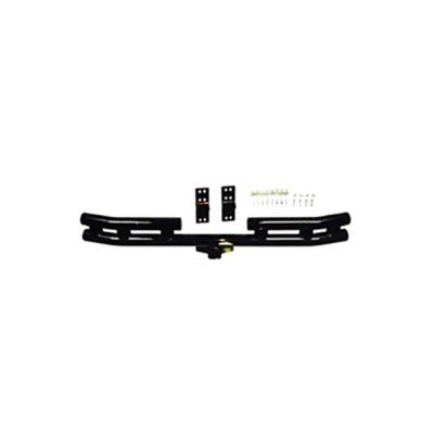 Rugged Ridge - Rugged Ridge 11503.01 3" Rear Double Tube Bumper for Jeep CJ & Wrangler