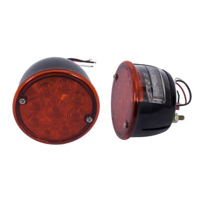 Rugged Ridge - Rugged Ridge 12403.84 LED Taillight Set for Willys & Jeep CJ