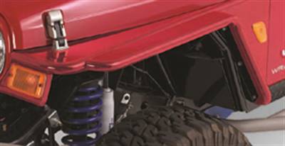 Rugged Ridge - Rugged Ridge 12004.60 Basic Flat Fender Kit for Jeep Wrangler