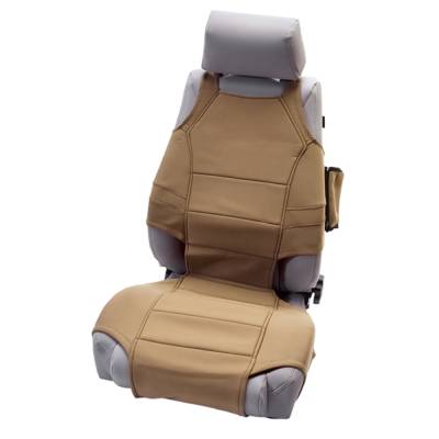 Rugged Ridge - Rugged Ridge 13235.21 Neoprene Seat Vests Tan for Jeep Wrangler