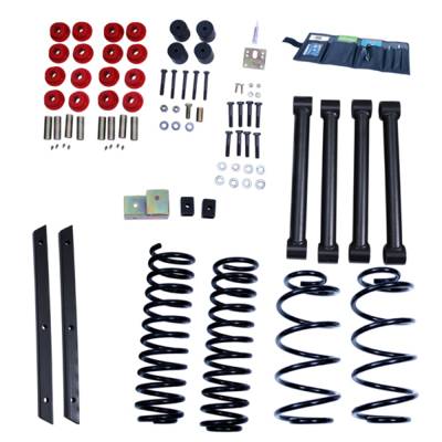 Rugged Ridge - Rugged Ridge 18401.32 2" Lift Kit w/o Shocks for Wrangler Unlimited