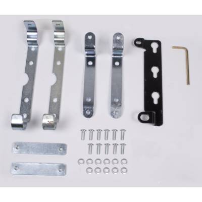 Rugged Ridge - Rugged Ridge 15103.26 Solenoid Box Mounting Brackets Rugged Ridge Winches