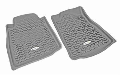 Rugged Ridge - Rugged Ridge TL-84904.20 Front Floor Liners Gray for Tundra/Sequoia