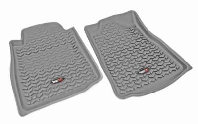 Rugged Ridge - Rugged Ridge 84904.20 Floor Liner Front Pair Gray for Toyota Tundra