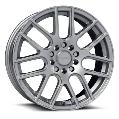 Vision Wheel - Vision Wheels 426H Cross 16x7 5x110/4.5 38mm Silver 426H6768WPS38