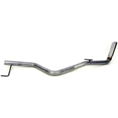 Dynomax - Dynomax 56115 Single System Tail Pipe for Nissan Frontier
