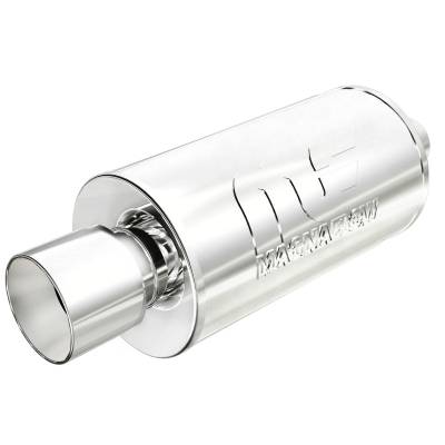 MagnaFlow Exhaust Products - MagnaFlow 14812 Stainless Street Muffler w/Tip 14X7X7 2.25/4.