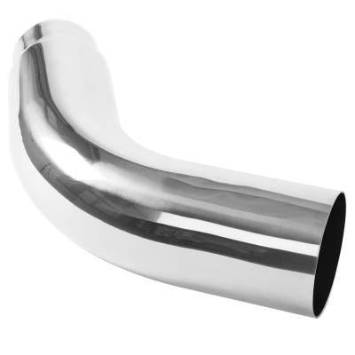 MagnaFlow Exhaust Products - MagnaFlow 35183 Stainless Tip Round 8" Radius 5x18 4" ID