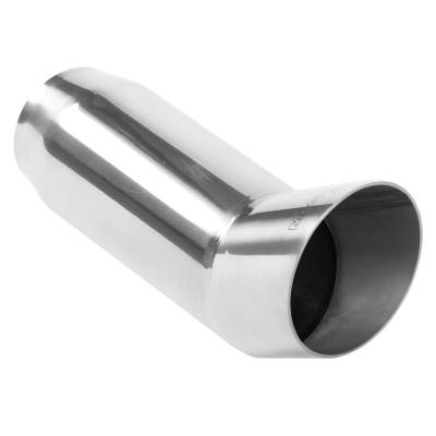MagnaFlow Exhaust Products - MagnaFlow 35133 Stainless Tip Round Dtm 3 x 8.50 2.25" ID