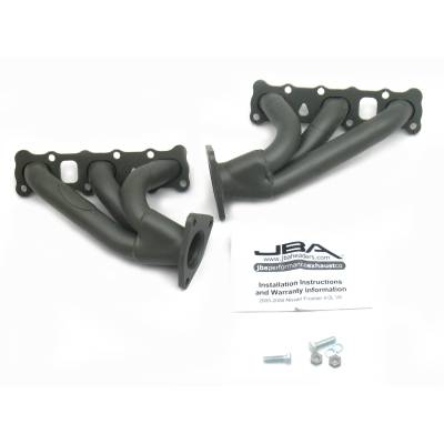 JBA Racing Headers - JBA Headers 1.625" Shorty Stainless Headers-Ceramic for Frontier 4.0L 1410SJT