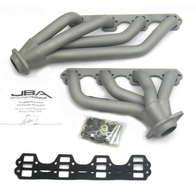 JBA Racing Headers - JBA Headers 1.625" Shorty Stainless Headers-Ceramic 69-73 Mustang 1653SJT