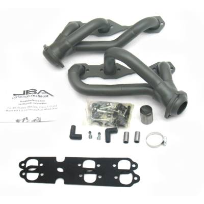 JBA Racing Headers - JBA Headers 1.5" Shorty Stainless Headers-Ceramic S10/S15 4.3L 1840S-3JT