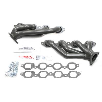 JBA Racing Headers - JBA Headers 1.625" Shorty Headers-Ceramic GM Truck 5.3/6.2L 1850S-4JT