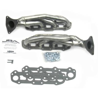 JBA Racing Headers - JBA Headers 1.5" Shorty Stainless Headers-Raw for Tundra 4.7L 2013S