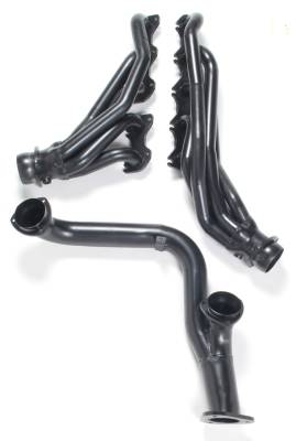 Hedman Hedders - Hedman 89660 Uncoated Exhaust Header for 99-04 Ford F250 F350 6.8L V10