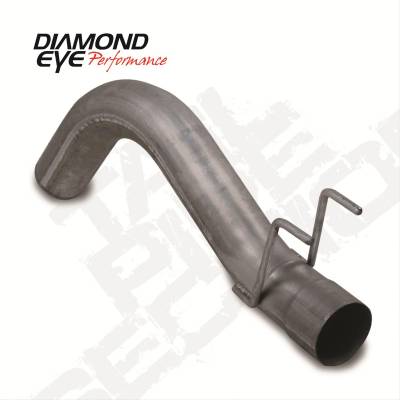 Diamond Eye Performance - Diamond Eye 262060 Tailpipe 1st Section Weld-on Hangers 5" Stainless for Dodge