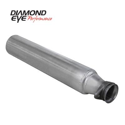 Diamond Eye Performance - Diamond Eye 124007 Off-road Pipe 5" Aluminized 1994-1997.5 Ford 7.3L