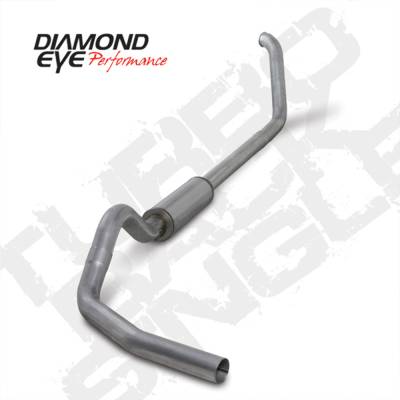 Diamond Eye Performance - Diamond Eye K4318S-TD Kit 4" Turbo-back Single Turn Down Stainless 1999-2003.5 F