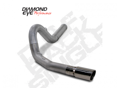 Diamond Eye Performance - Diamond Eye K5162S Kit 5" Diesel Particulate Filter Back Single Stainless 2011-2
