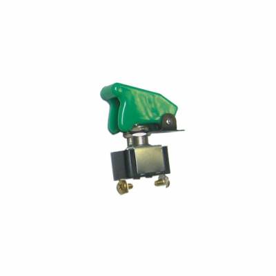Keep It Clean - Keep It Clean KICSW35G Race Toggle Switch w/Safety Cover Green