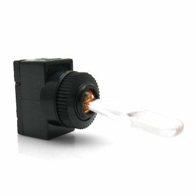 Keep It Clean - Keep It Clean KICSW26C Illuminated Toggle Switch Clear 20a/12v