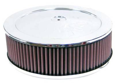 K&N - K&N 60-1050 Round Air Filter Assembly