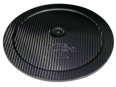 K&N - K&N 85-6840 Carbon Fiber Air Cleaner Top Plate