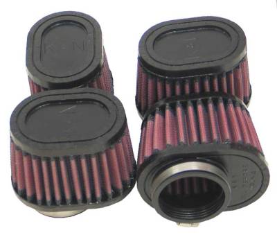 K&N - K&N RU-1824 Universal Clamp-On Air Filter