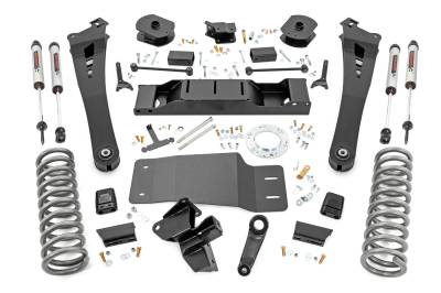 Rough Country Suspension Systems - Rough Country 36070 5" Suspension Lift Kit for 19-24 Ram 2500 4WD