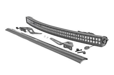 Rough Country Suspension Systems - Rough Country Roof Rack Mount 50" LED Light Bar Kit for 07-14 FJ Cruiser 71204