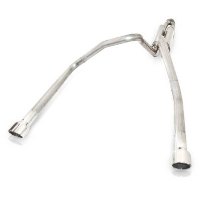 Stainless Works - Stainless Works TBTDLMFCB Trailblazer SS 06-09 True Dual Exhaust S-Tube Mufflers