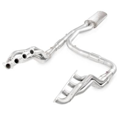 Stainless Works - Stainless Works FT11HCATST Ford F150 2011-14 Headers w/Catted X-Pipe 1.75"