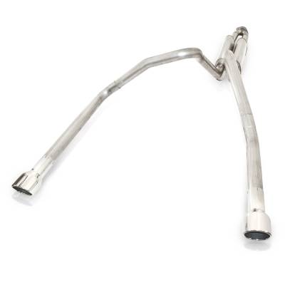 Stainless Works - Stainless Works TBTDCB Trailblazer SS 06-09 True Dual Exhaust Chambered Mufflers