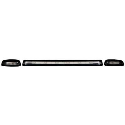 Anzo USA - Anzo USA 3pc. Clear Lense LED Cab Roof Light Kit Silverado/Sierra HD 861086