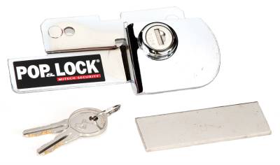 Pop & Lock - Tailgate Lock Ford F150 no Factory Lock Chrome