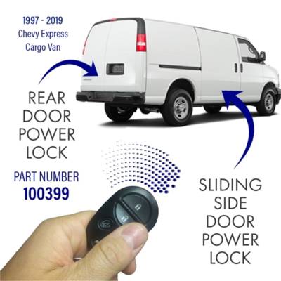 Pop & Lock - Pop & Lock 100399 Cargo Van Lock