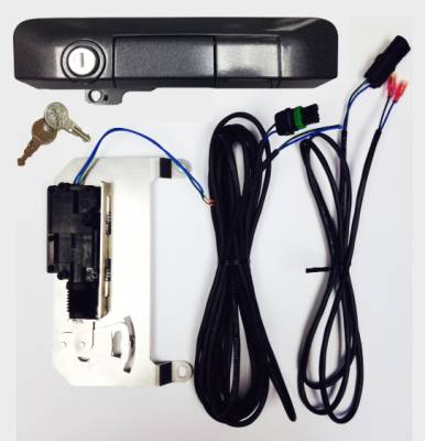 Pop & Lock - Pop & Lock PL85509 Smart Lock Combo Standard Magnetic Gray Metallic for Tacoma