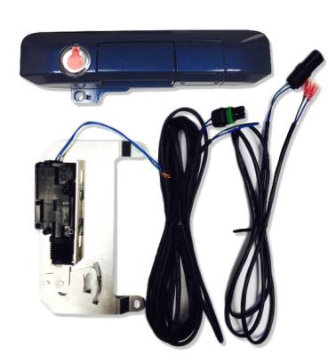 Pop & Lock - Pop & Lock for Tacoma Smart Lock Combo BOLT Blue Ribbon Metallic.